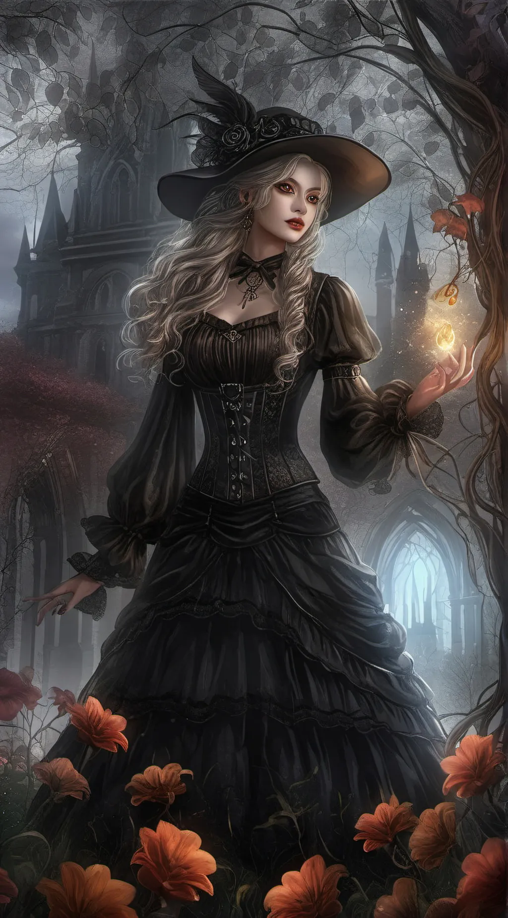 ai character: Lilly background