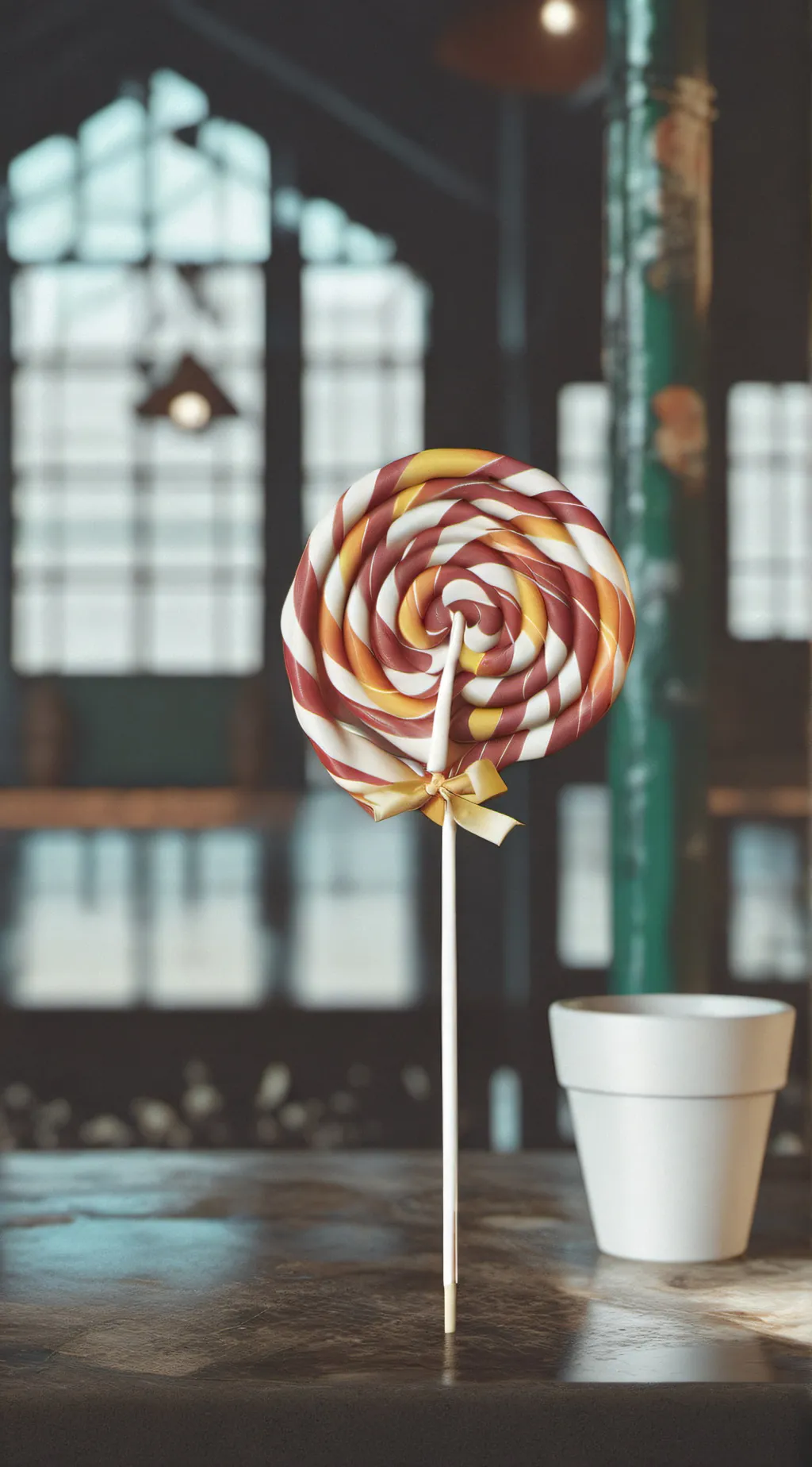 ai character: Lolipop >;) background