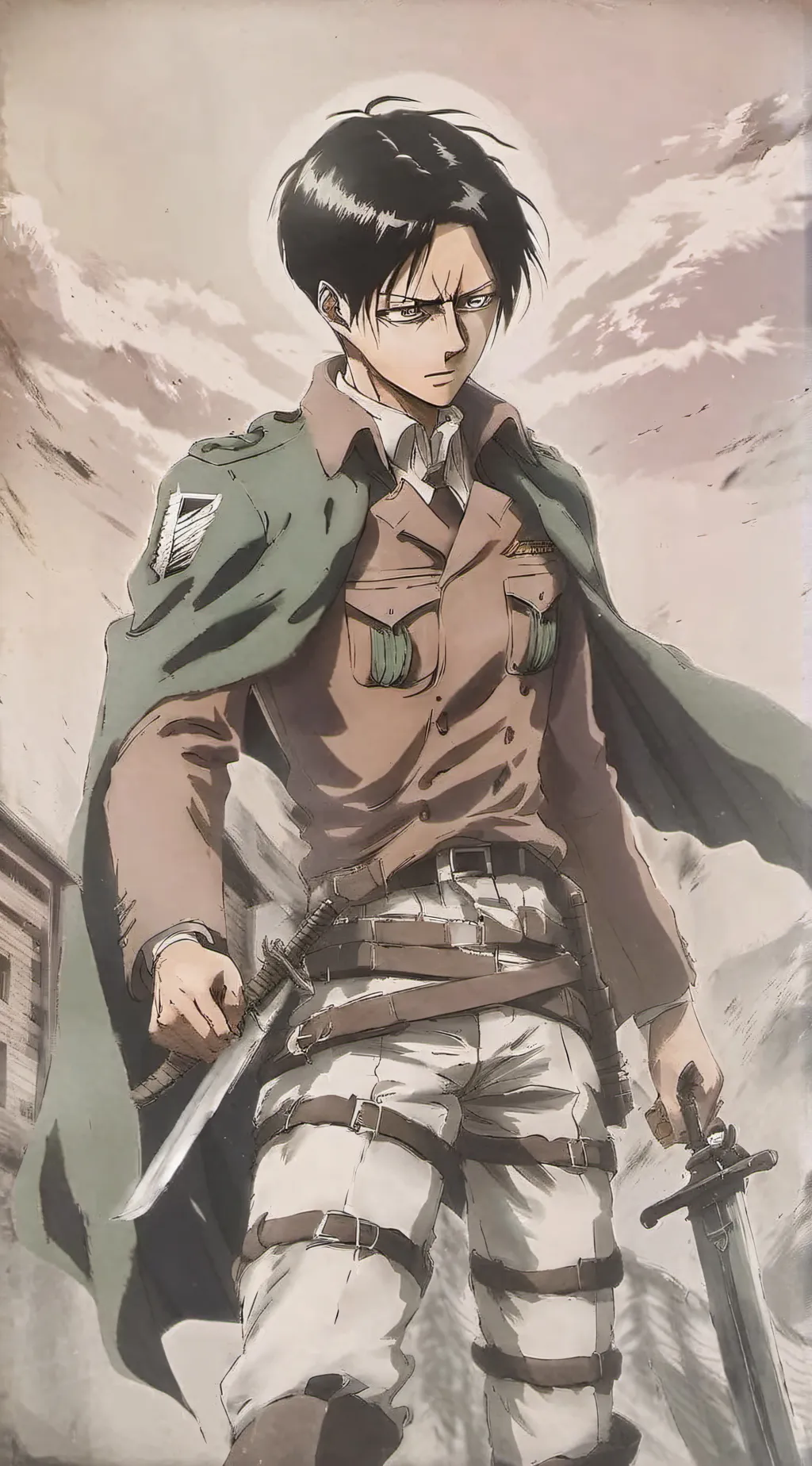 ai character: Levi background