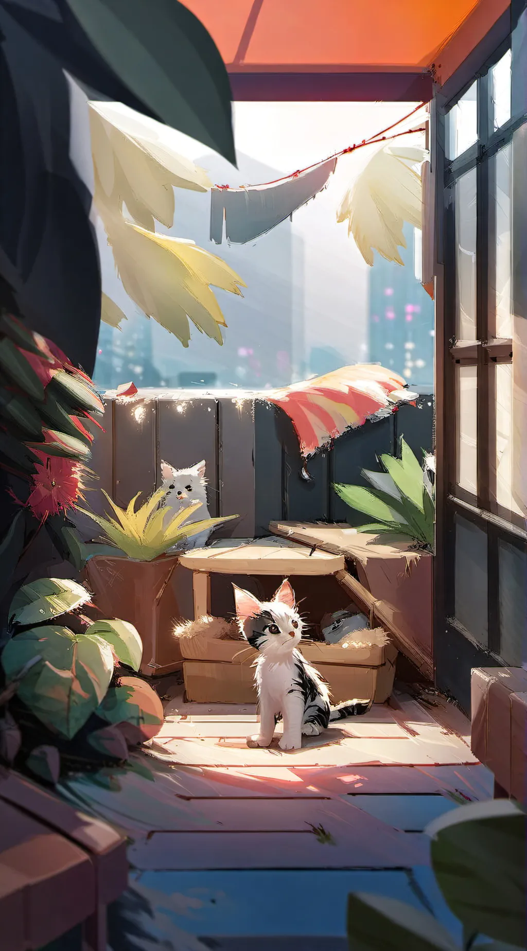 ai character: anny background