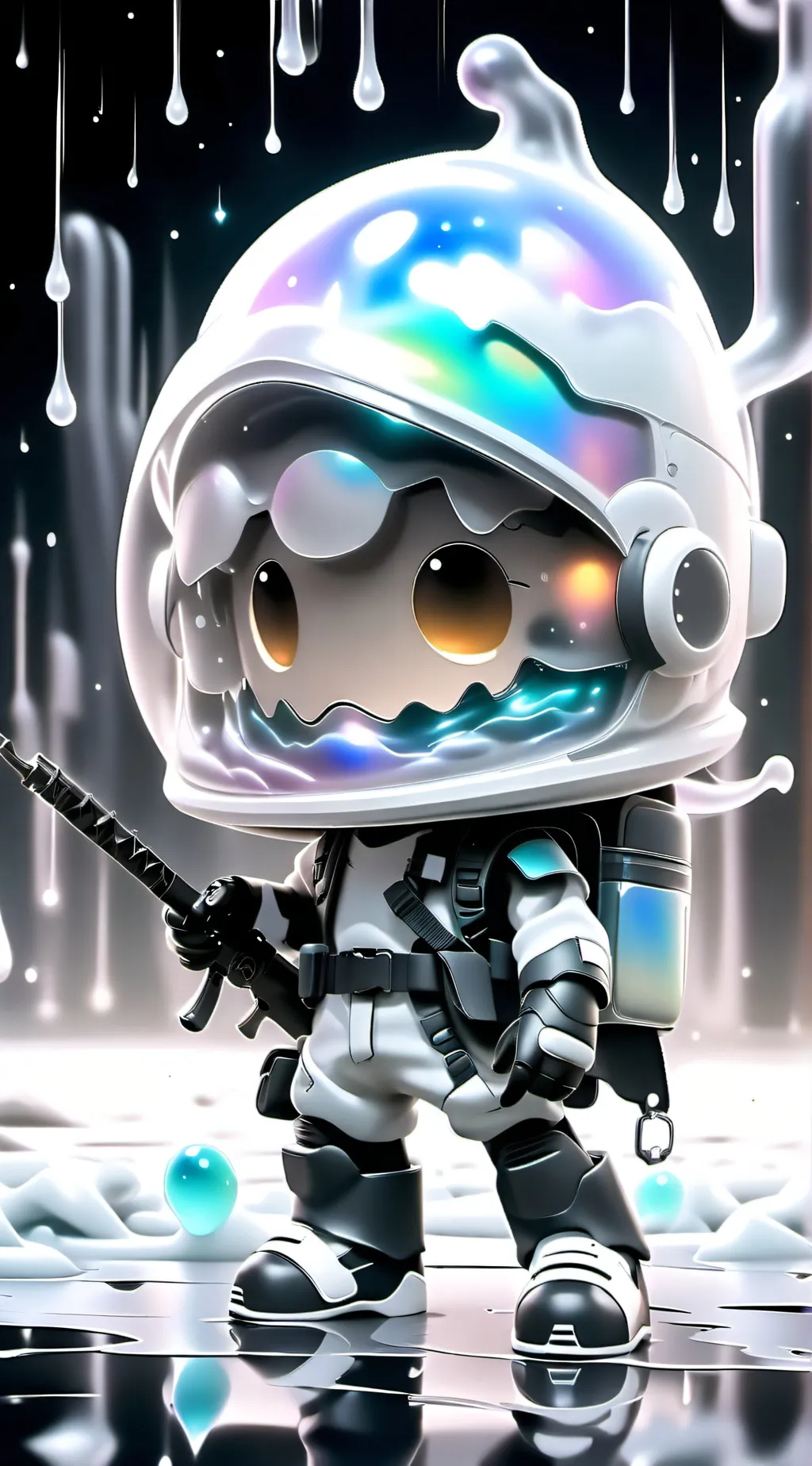 ai character: Hi background