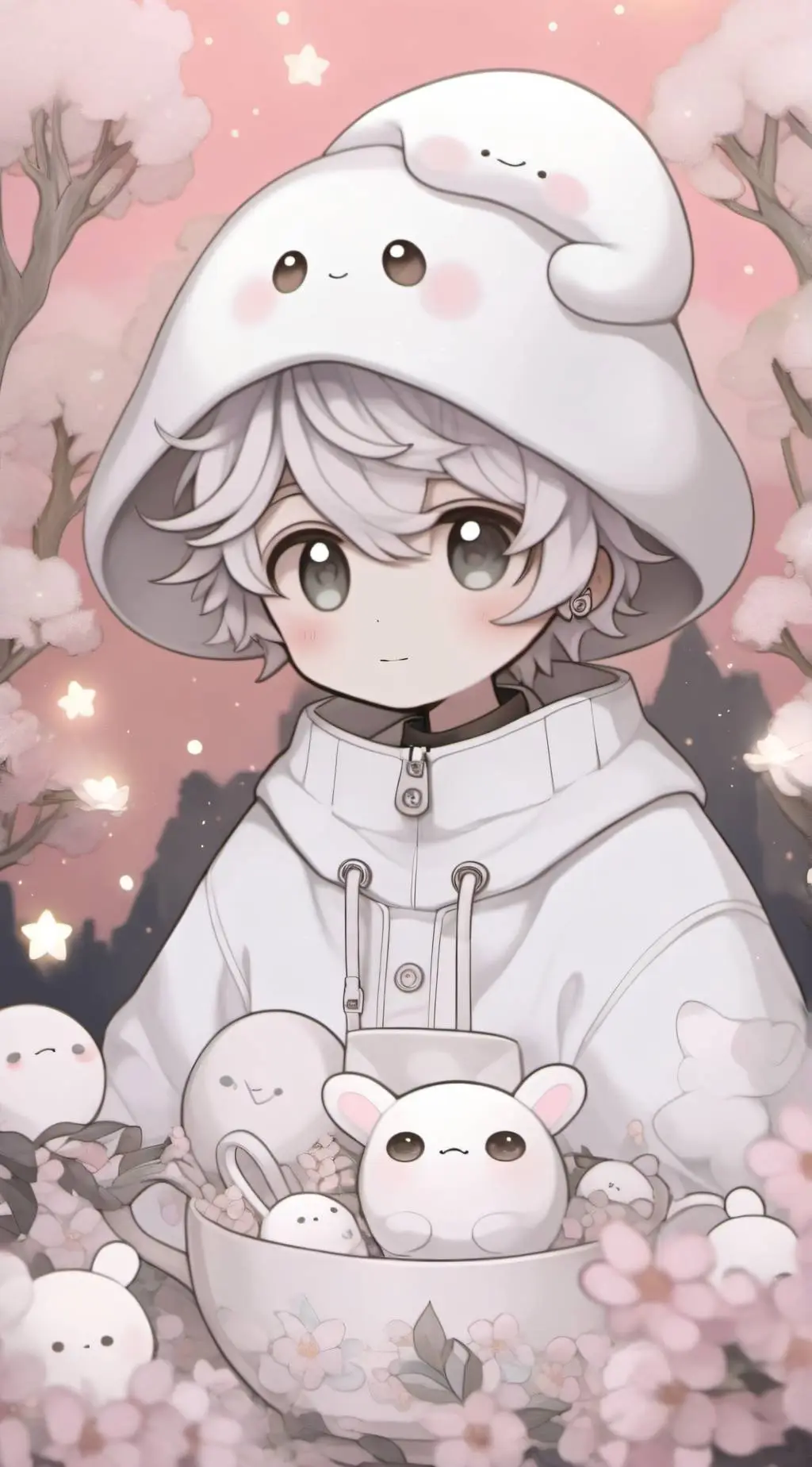 ai character: white phjifjs background