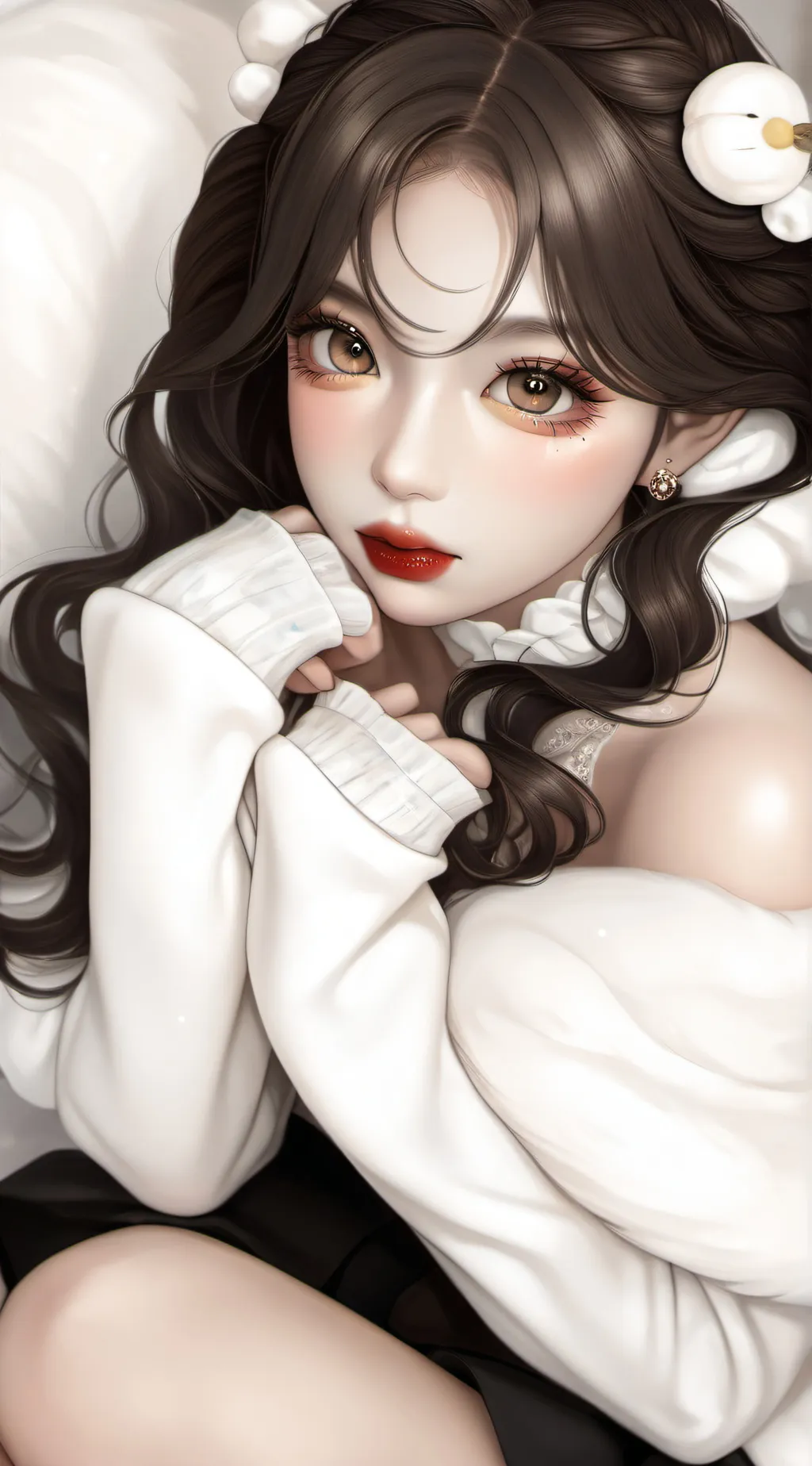 ai character: Soojin  background