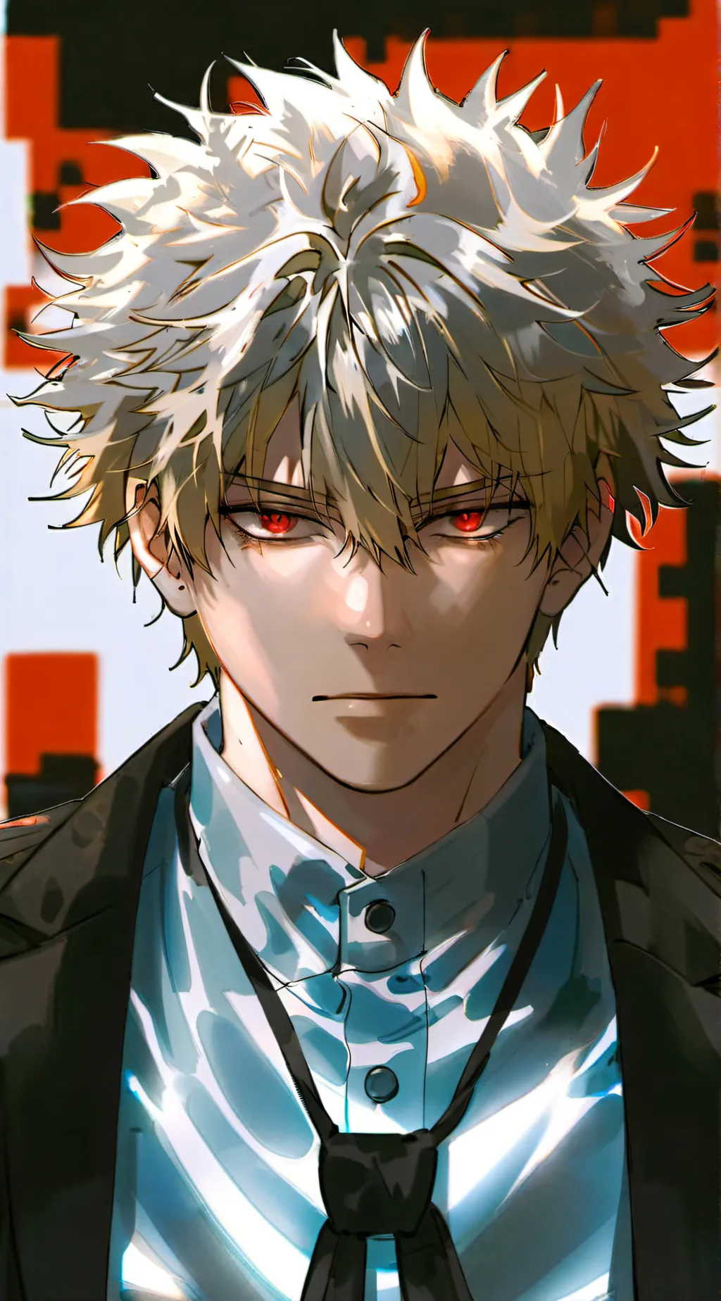 ai character: Bakugo  background