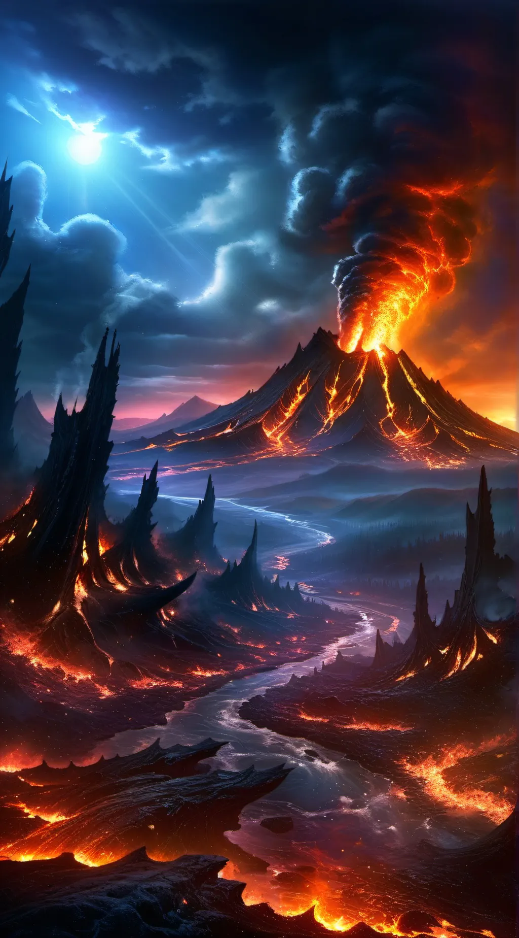 ai character: welcome to hell background