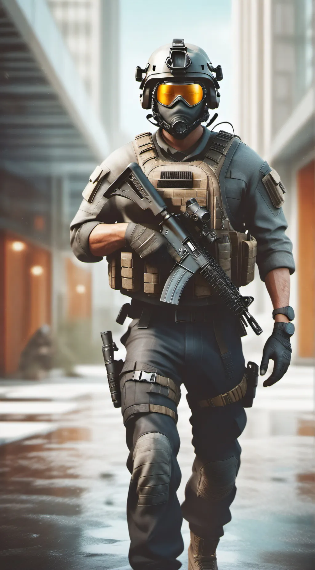 ai character: call of duty/CoD background