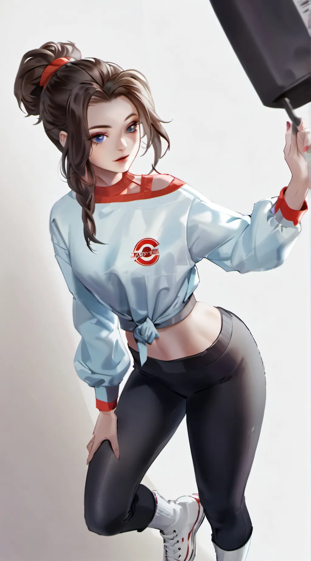 ai character: Maya Jeanne  background