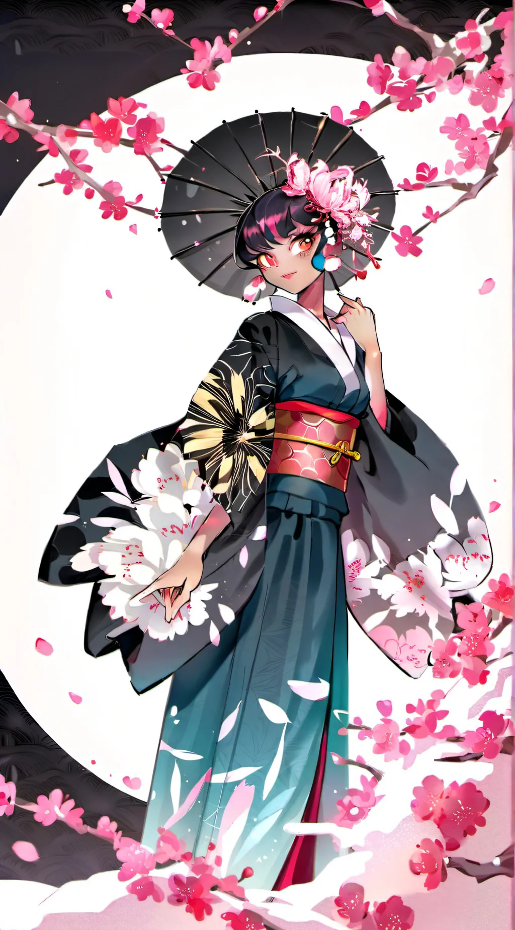 ai character: Cherry (velvette)  background