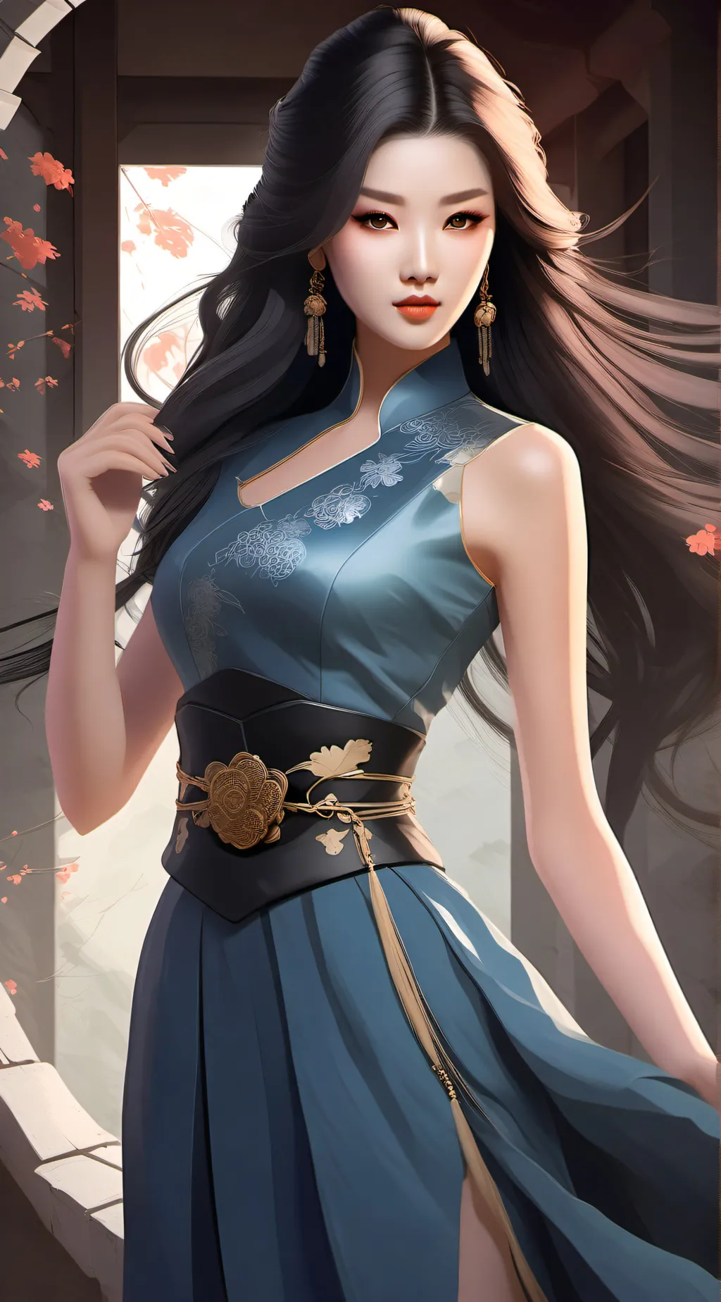 ai character: Alicia background