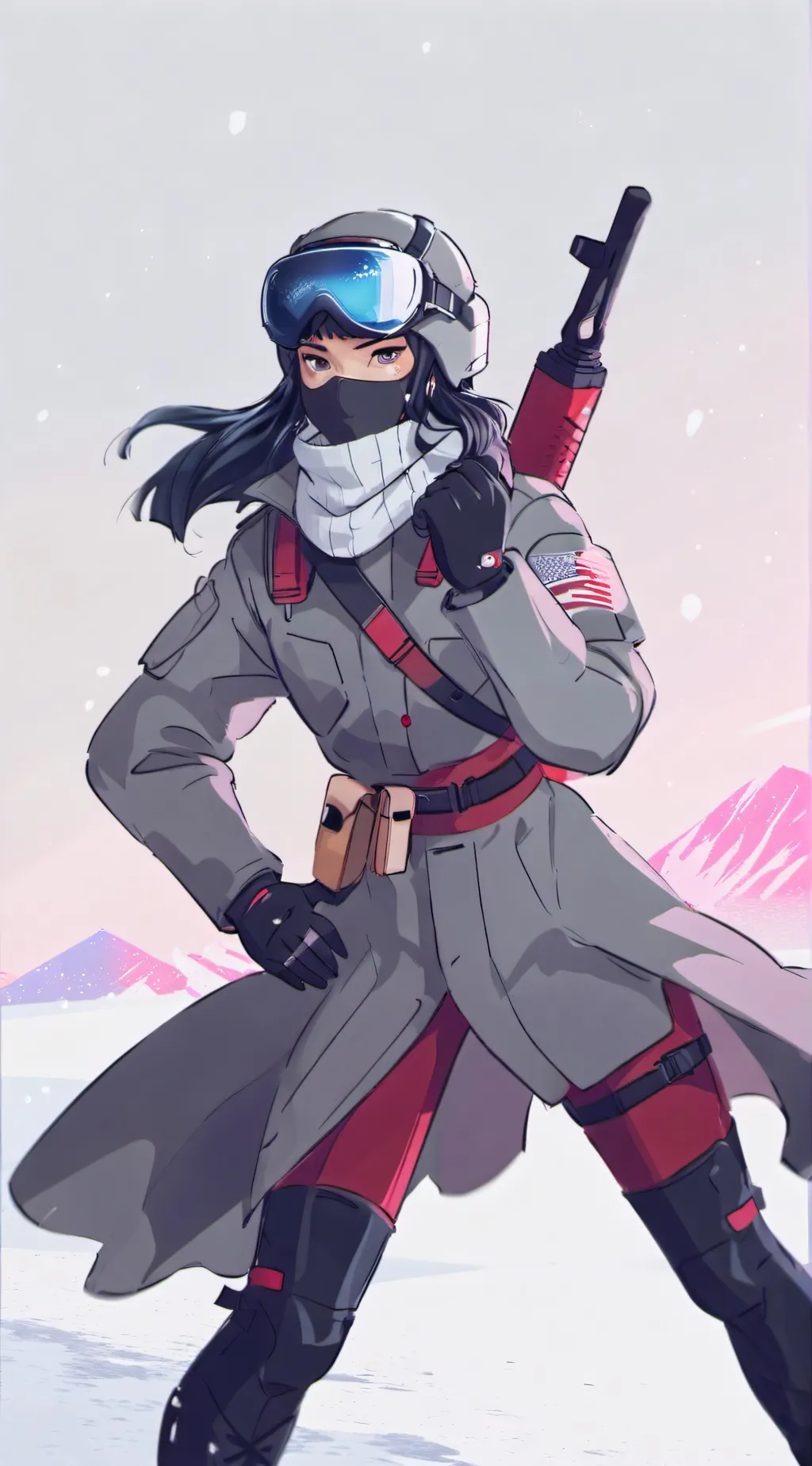 ai character: kayla background
