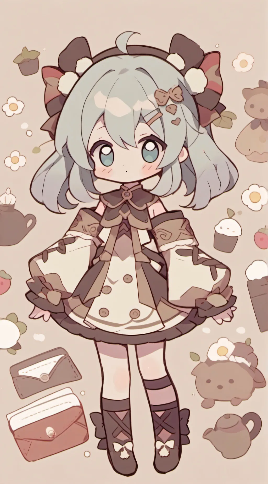 ai character: triple baka squad background