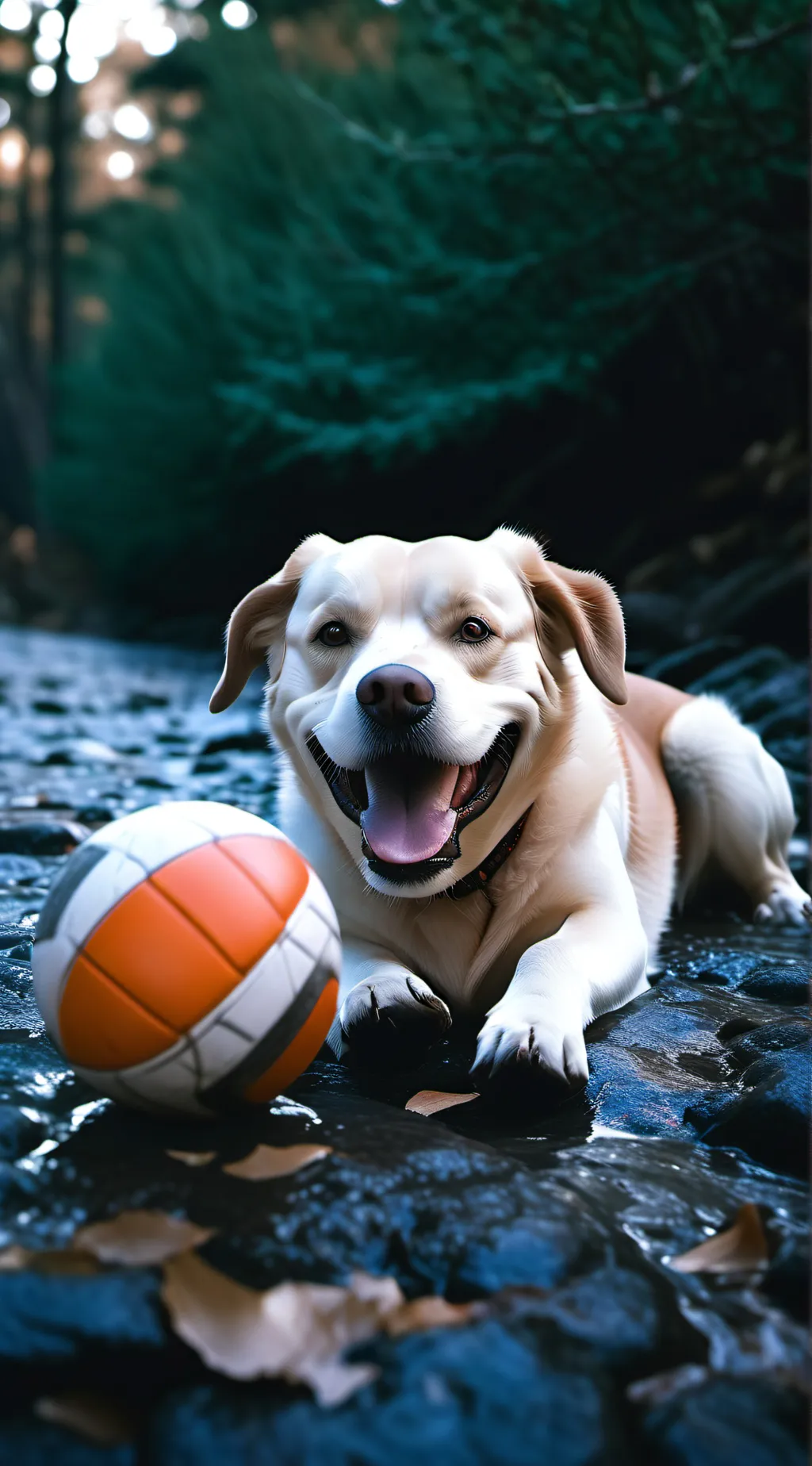 ai character: the dog  background