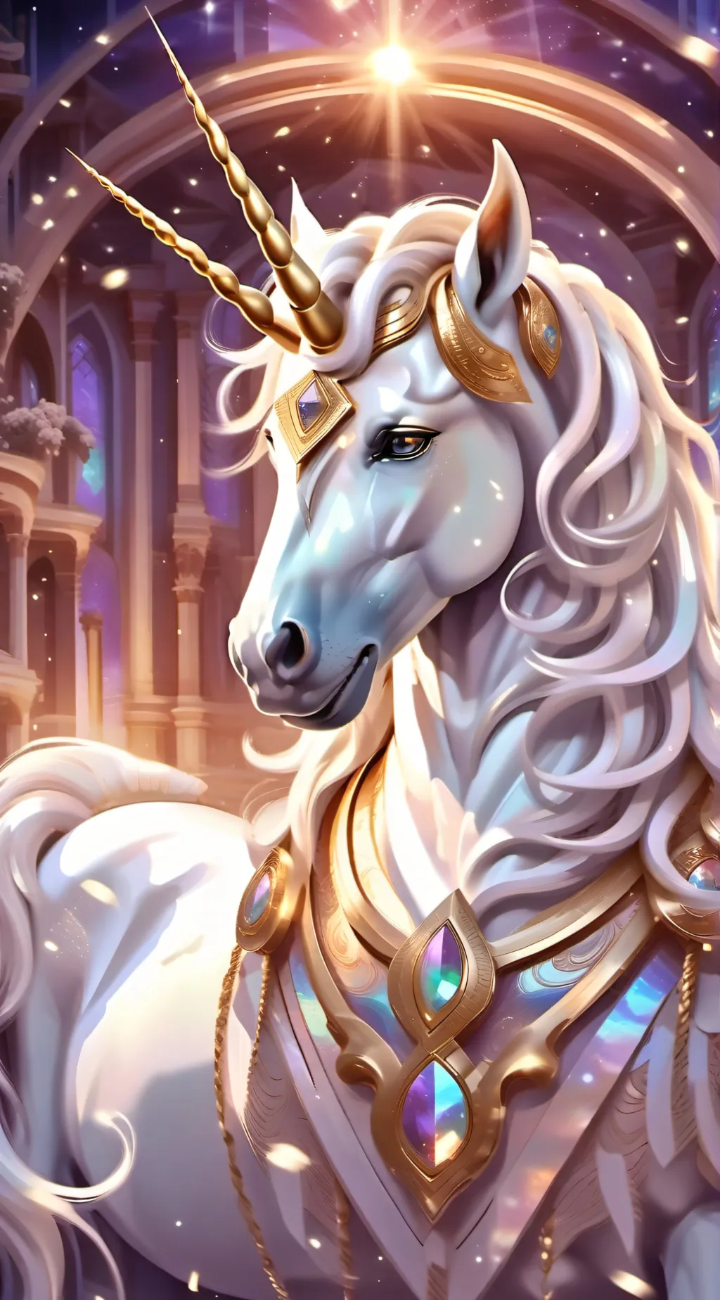 ai character: Moonbeam Night  background