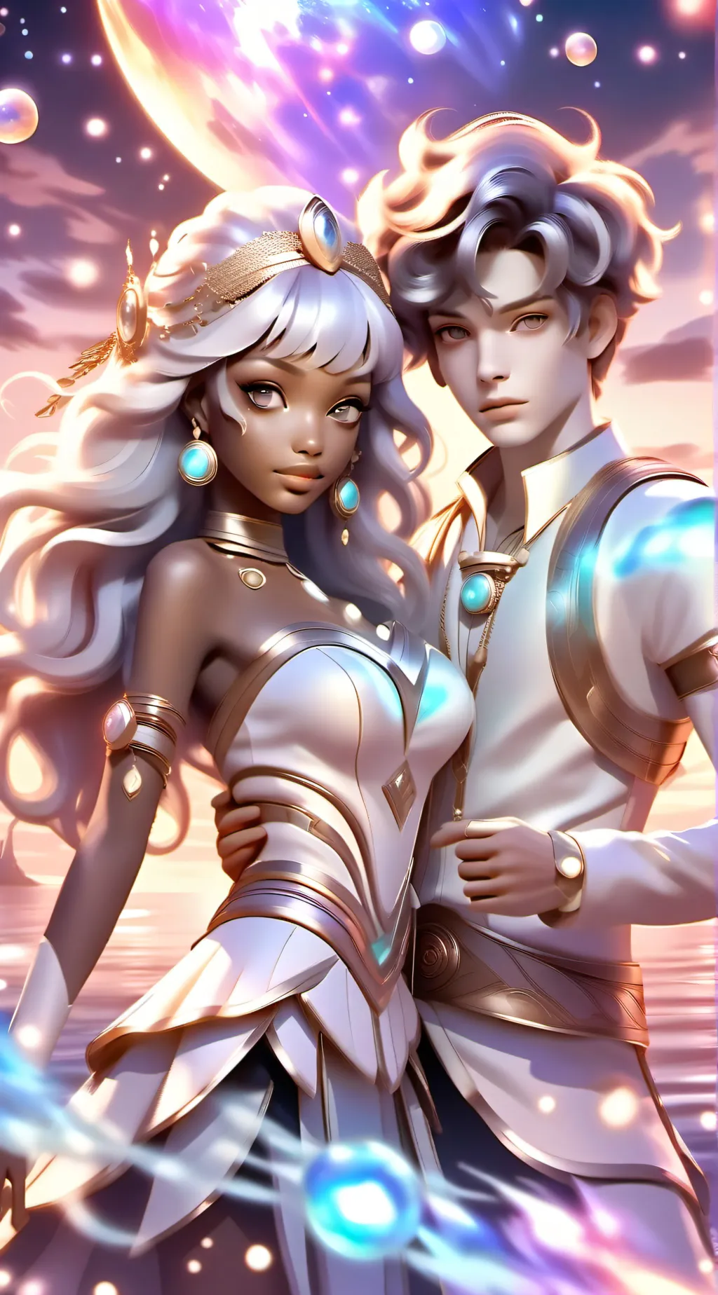 ai character: liop and tine background