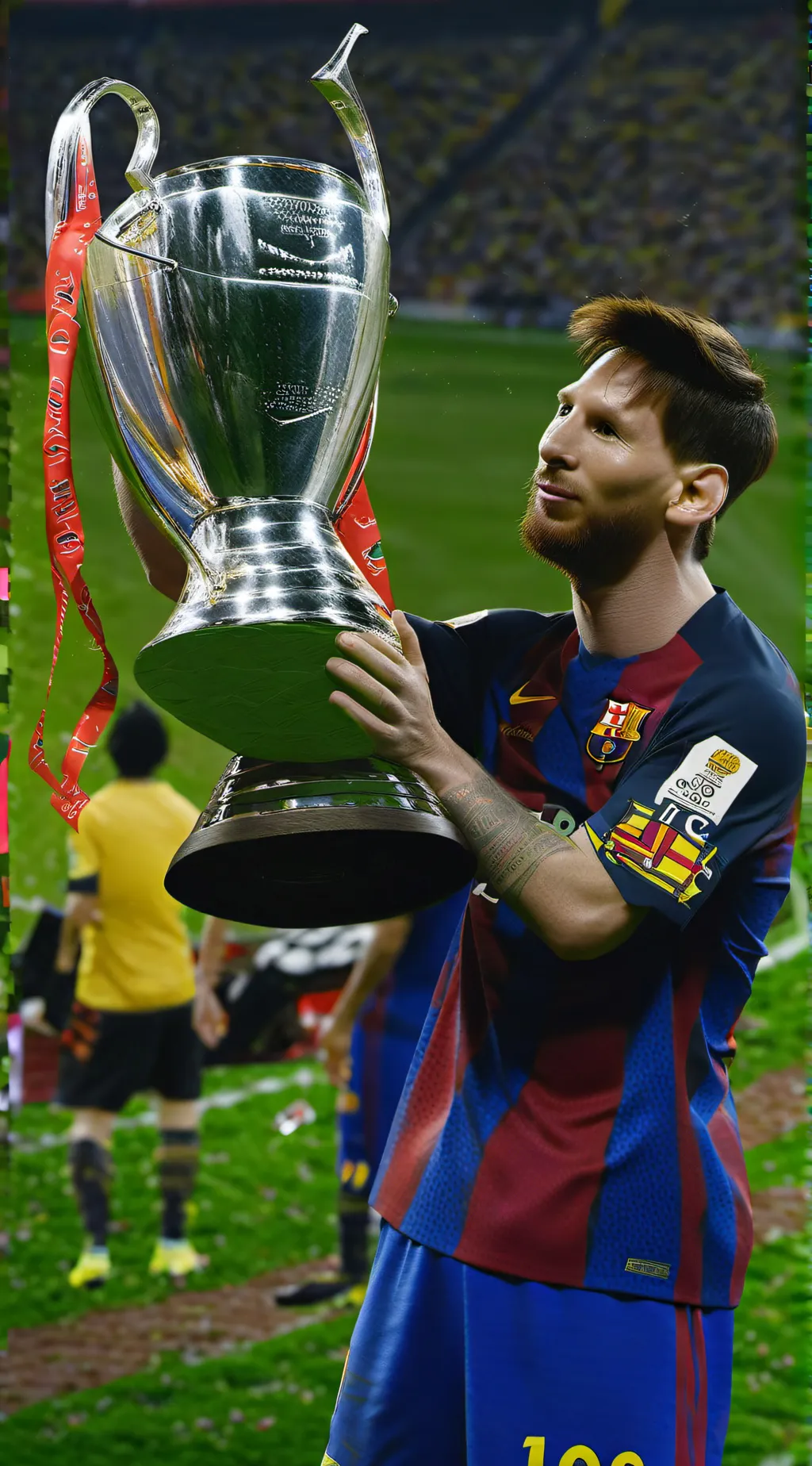 ai character: Lionel Messi background