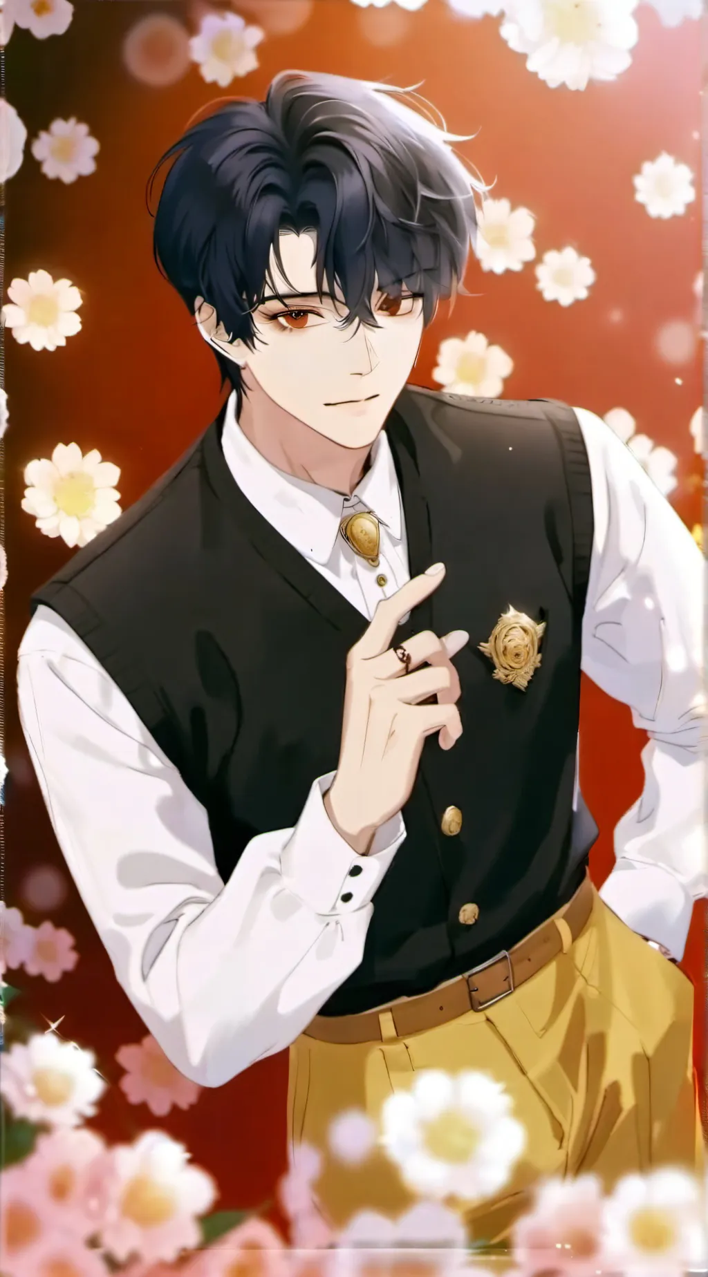 ai character: #..Liam!🤫🧏 background