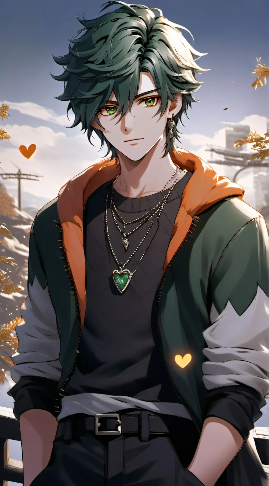 ai character: Izuku Midoriya background