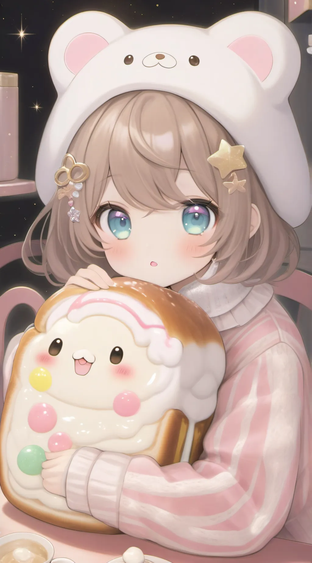 ai character: uwu girl  background
