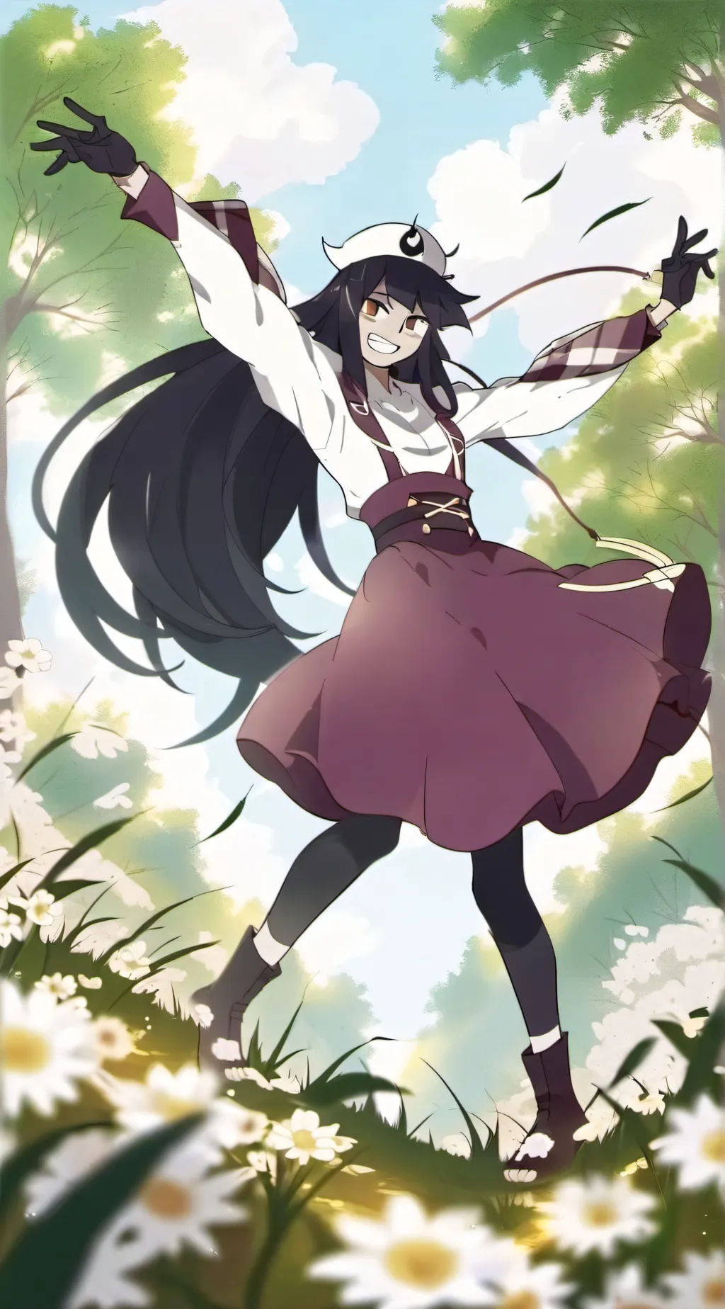 ai character: husomy background