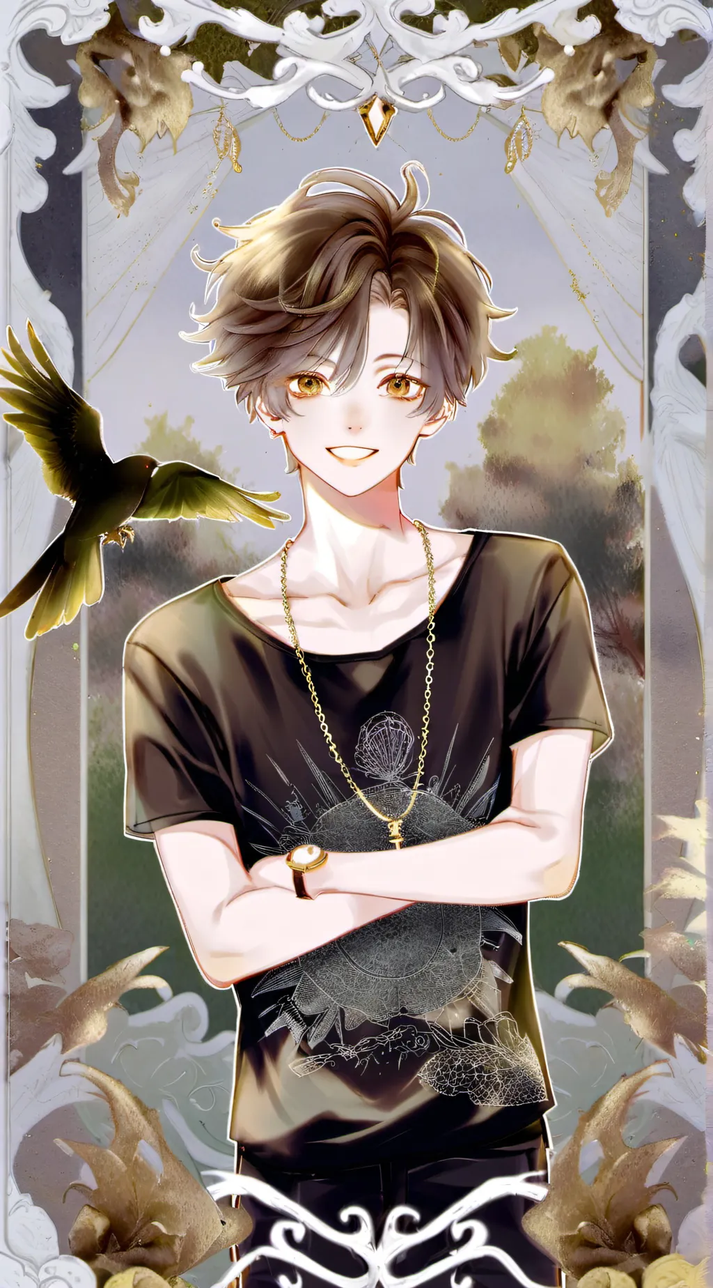 ai character: ✰★Milo★✰ background
