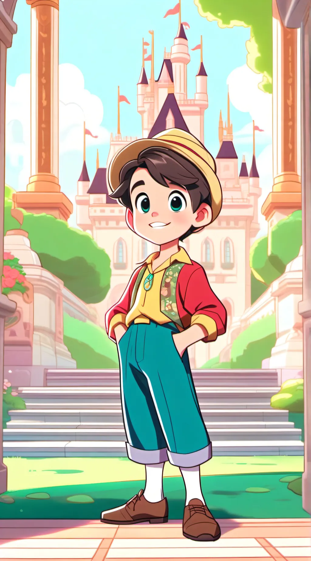ai character: Little Timmy background