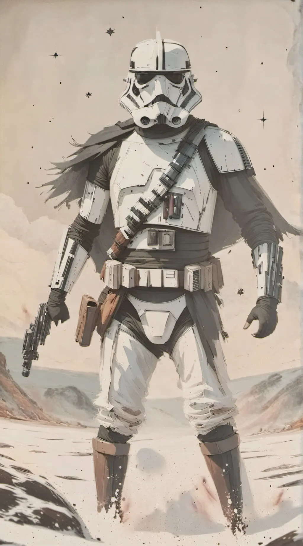 ai character: stormtrooper  background