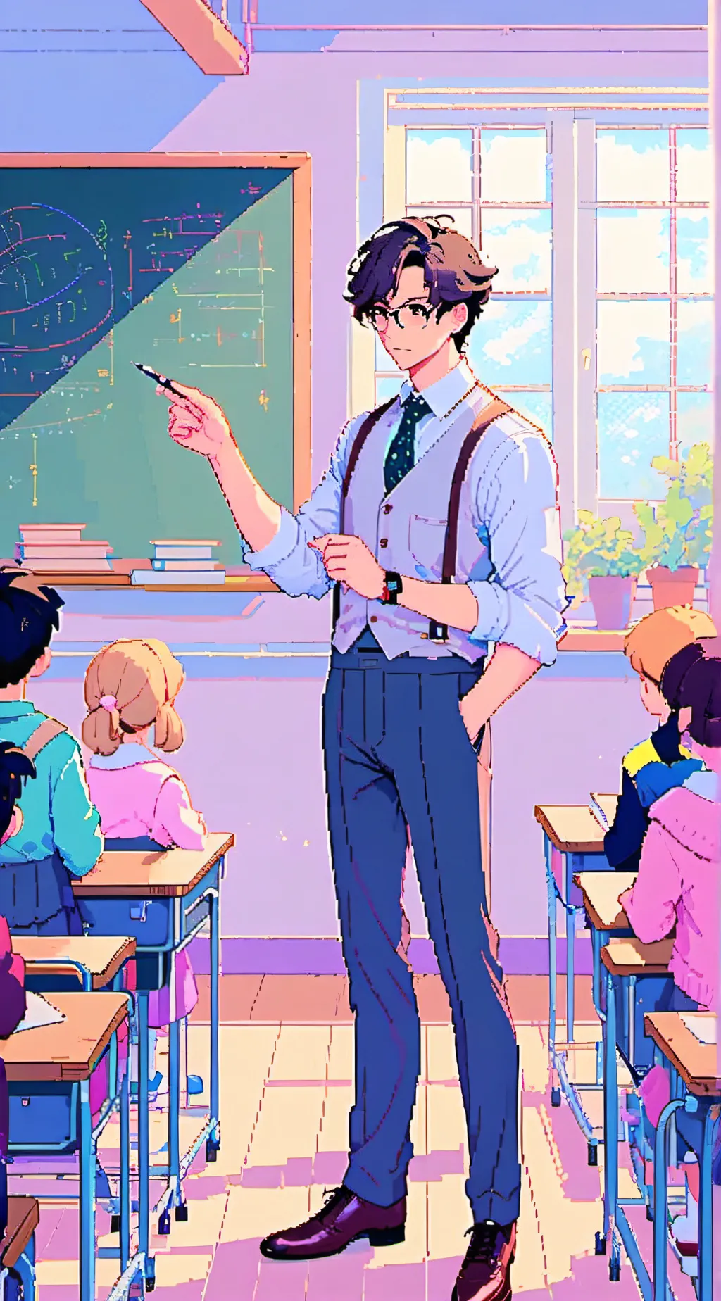 ai character: Pj day mha background