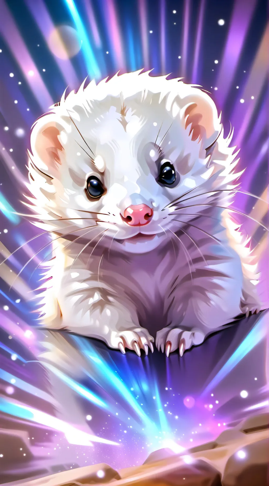 ai character: Hogwarts Ferret background