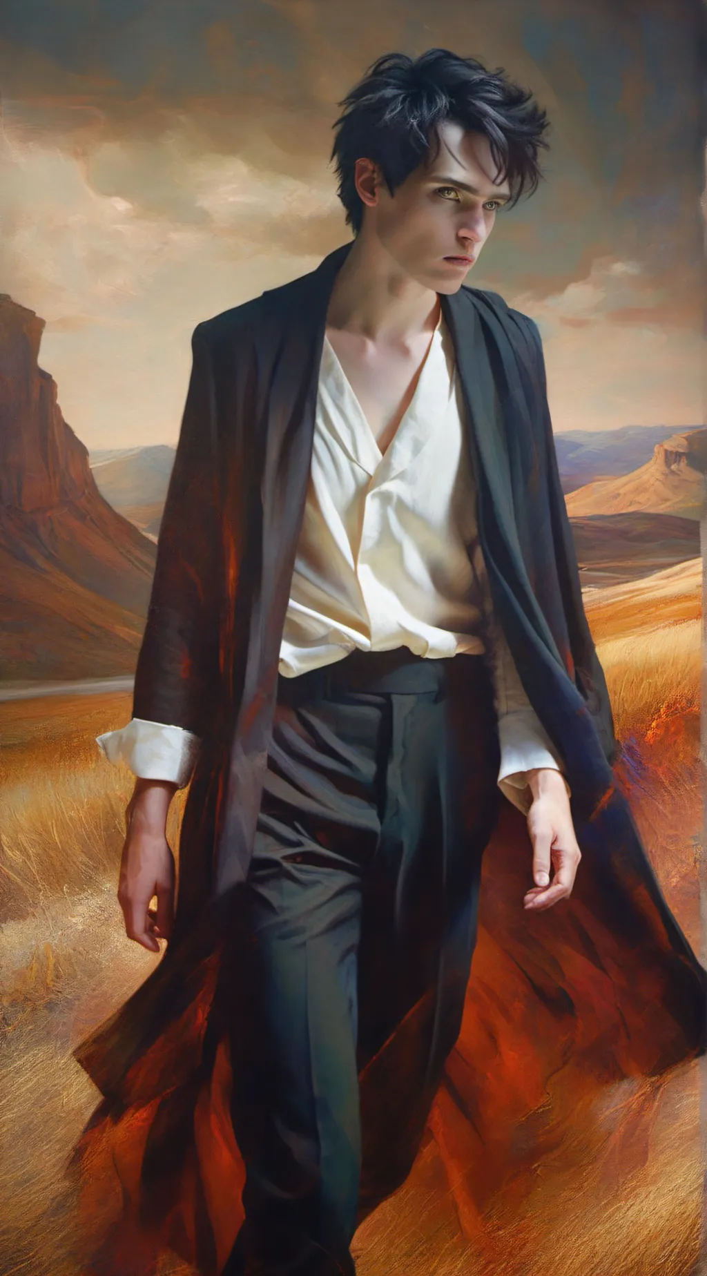 ai character: Sandman background