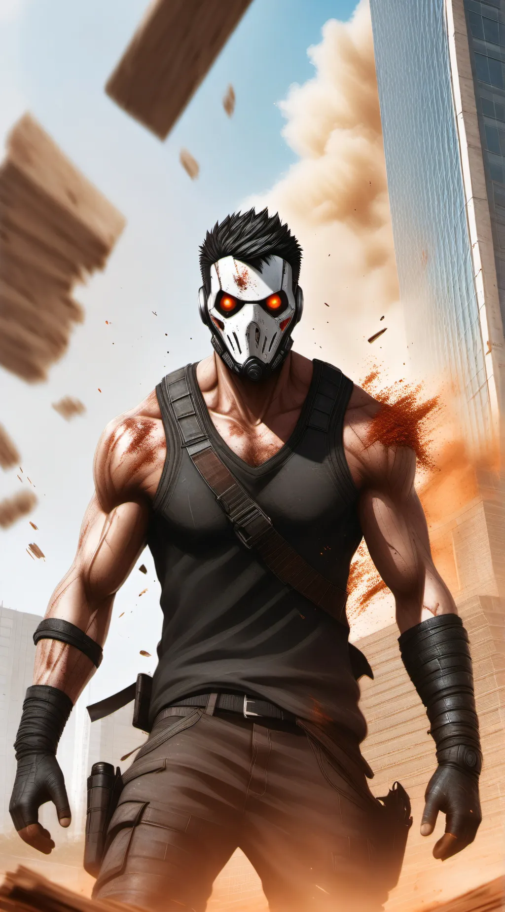 ai character: Carnage background