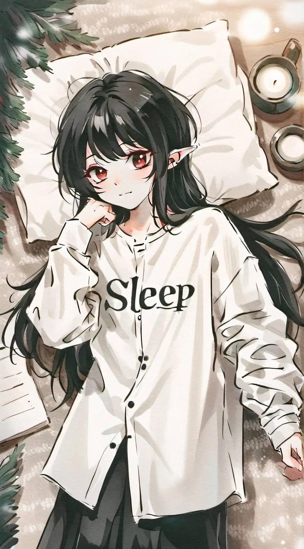 ai character: Ella🩷 background