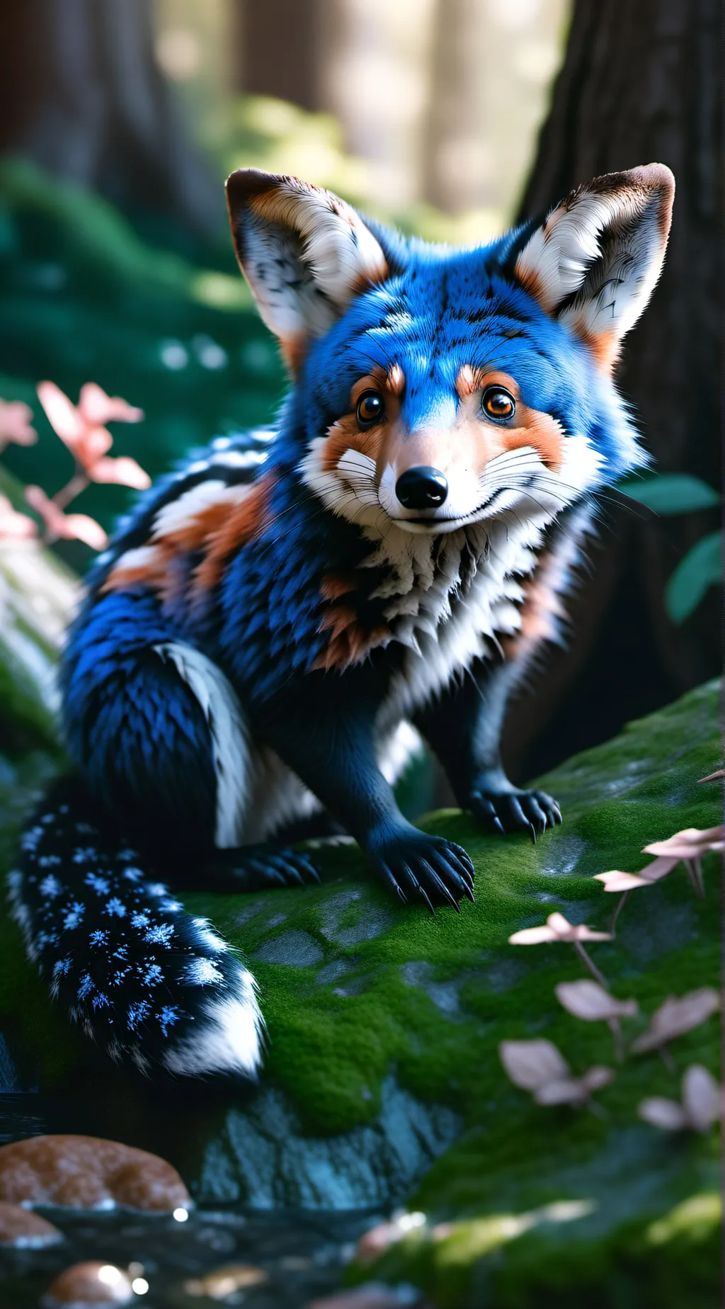 Talkie AI - Chat with The blue wolf