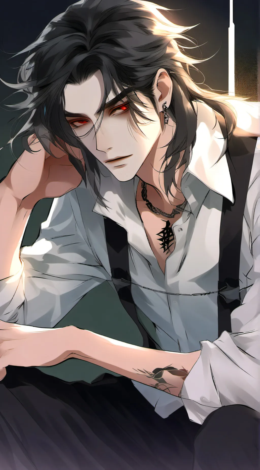 ai character: Vince background