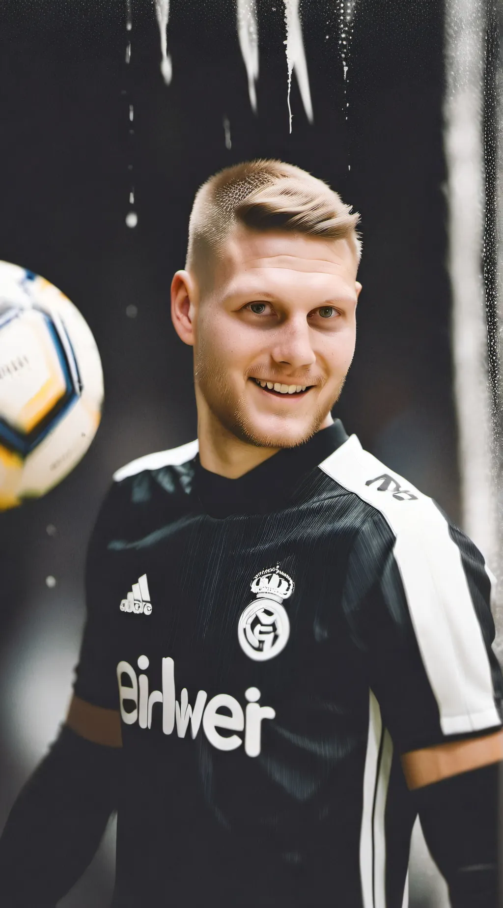 ai character: David Raum  background