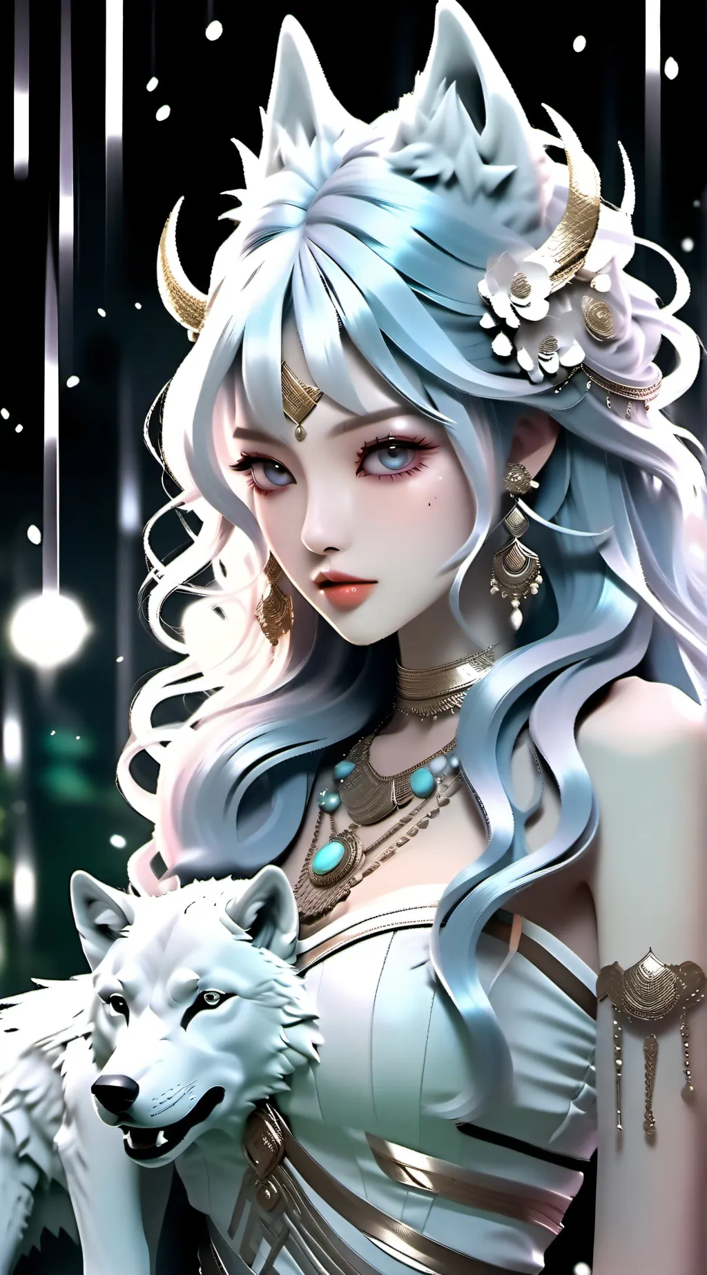 ai character: ⭐🧡 Amber🧡⭐ background