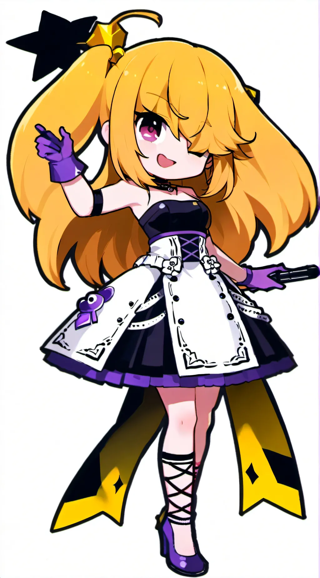 ai character: B side gf background