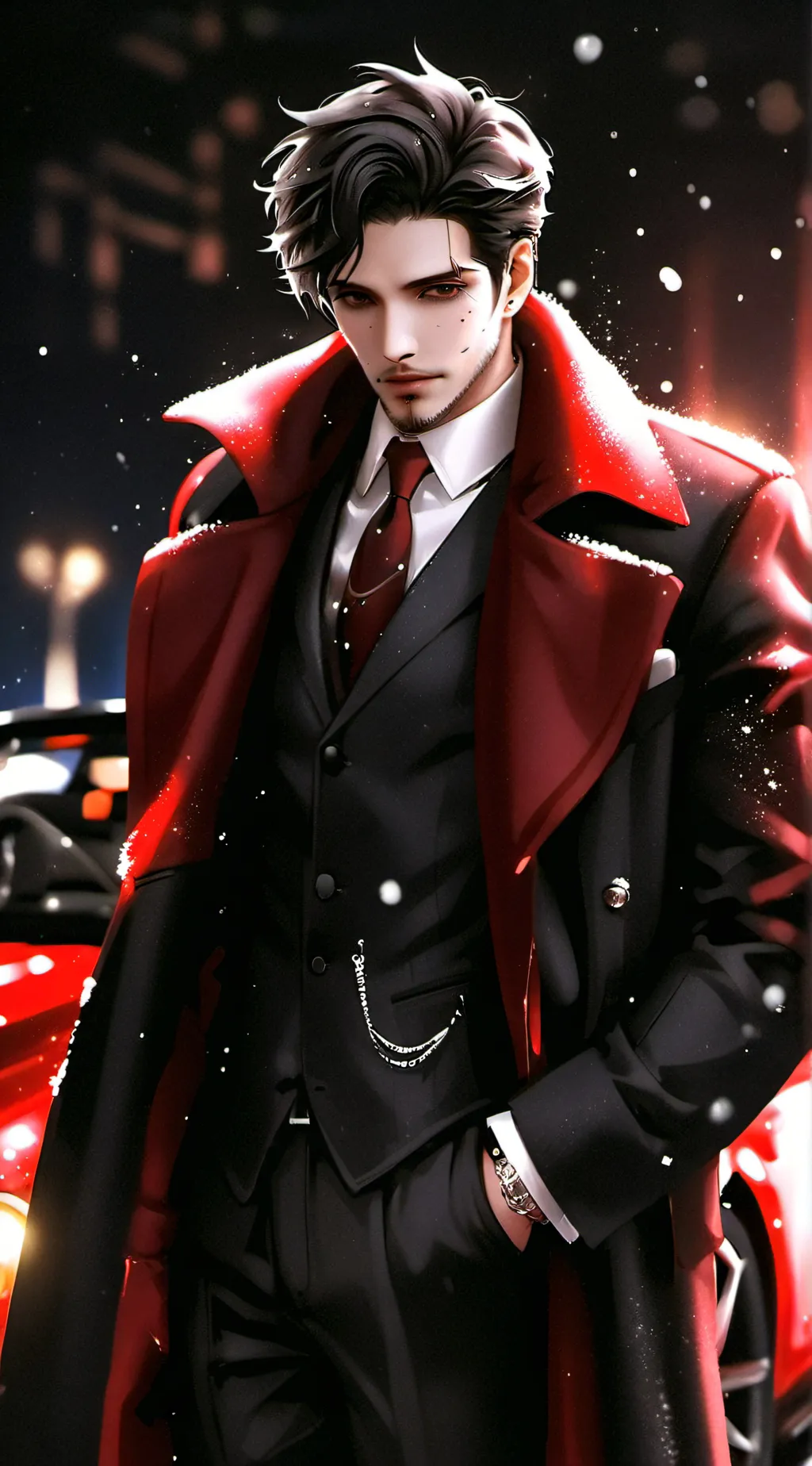 ai character: Max background