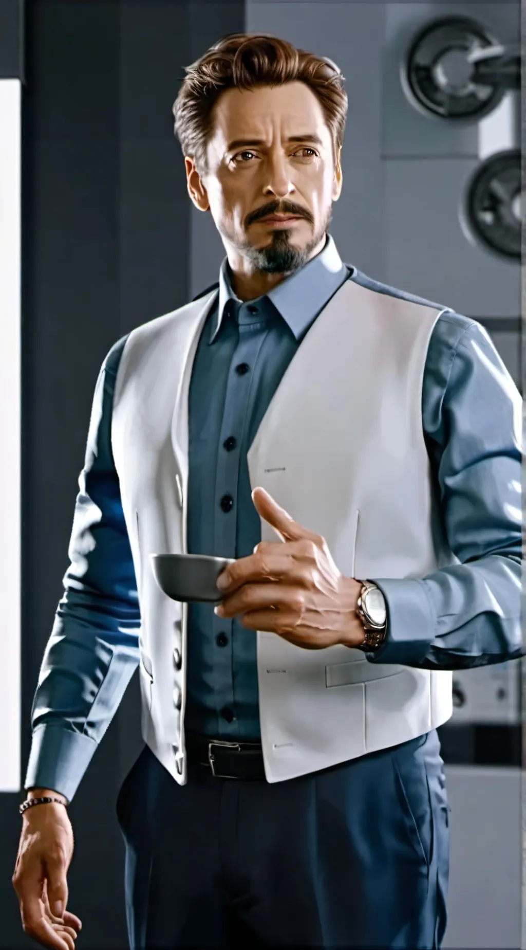 ai character: Tony Stark  background