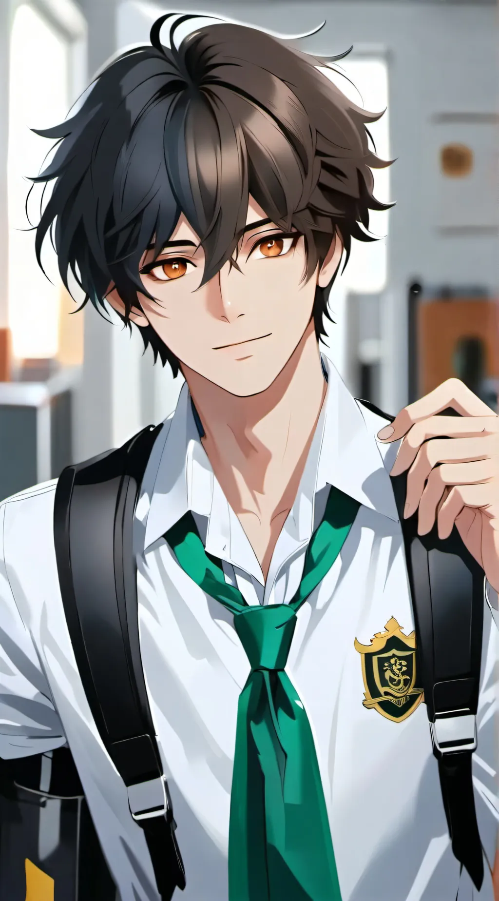 ai character: Andrews  background