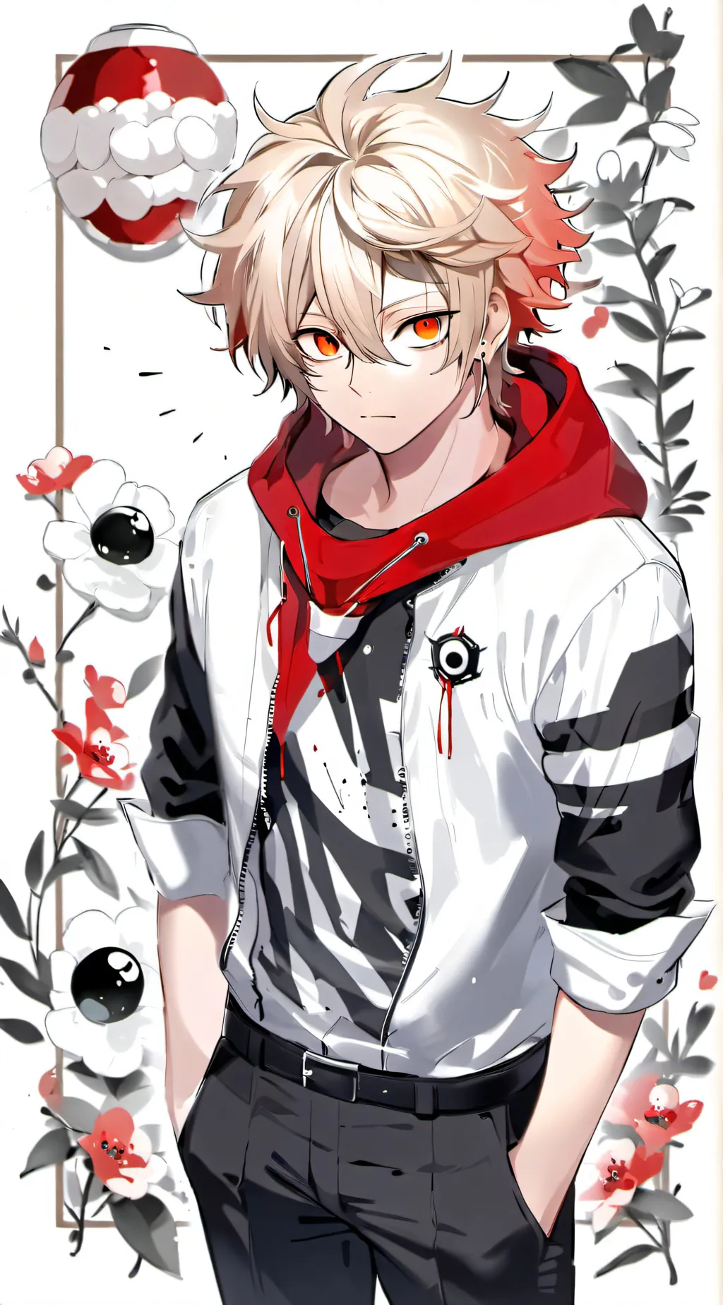 ai character: Bakugo background