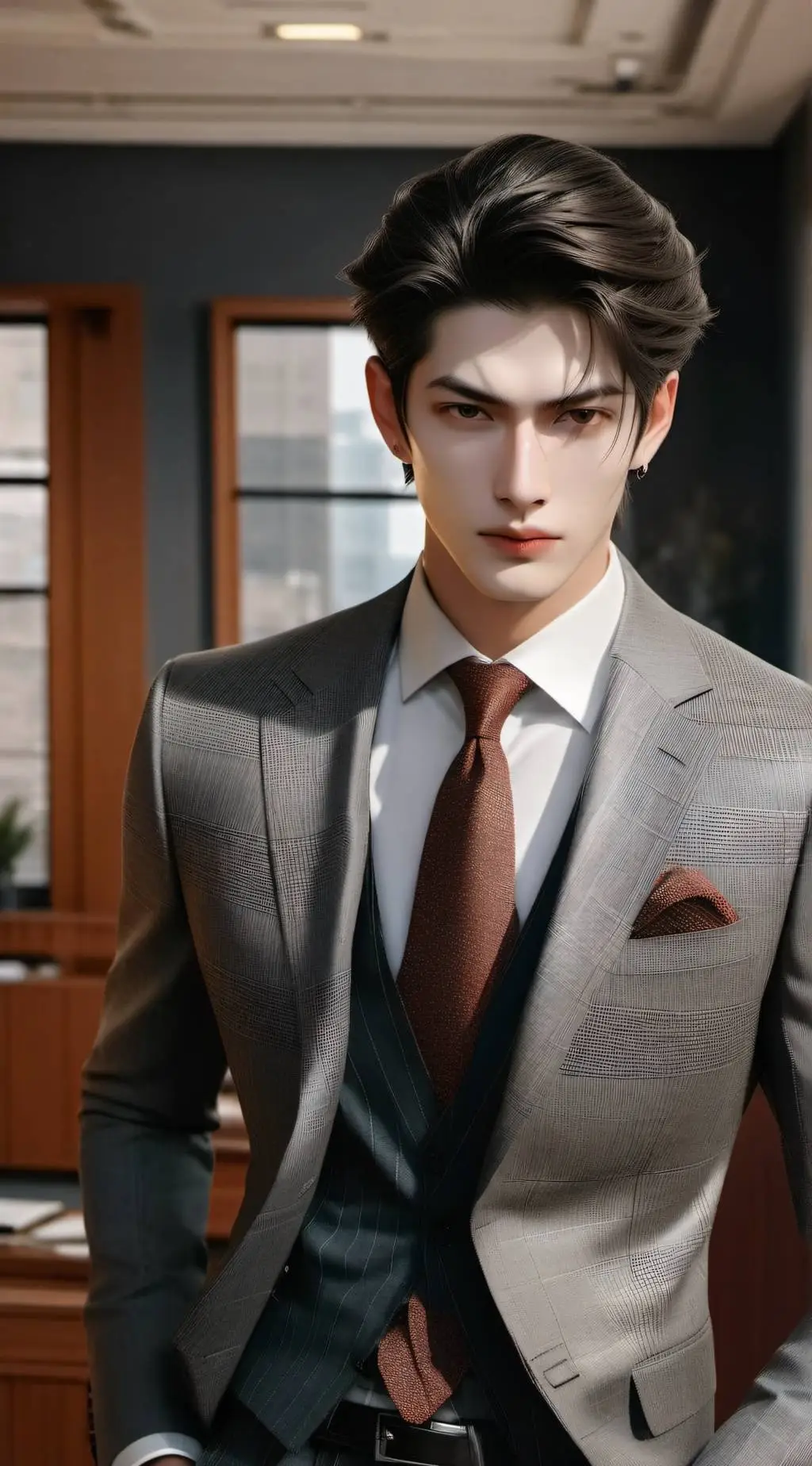 ai character: Leon Christoffer background