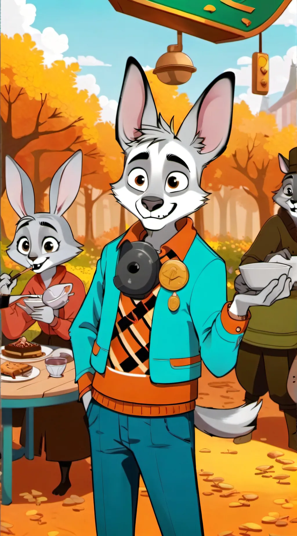 ai character: Zootopia 2 background