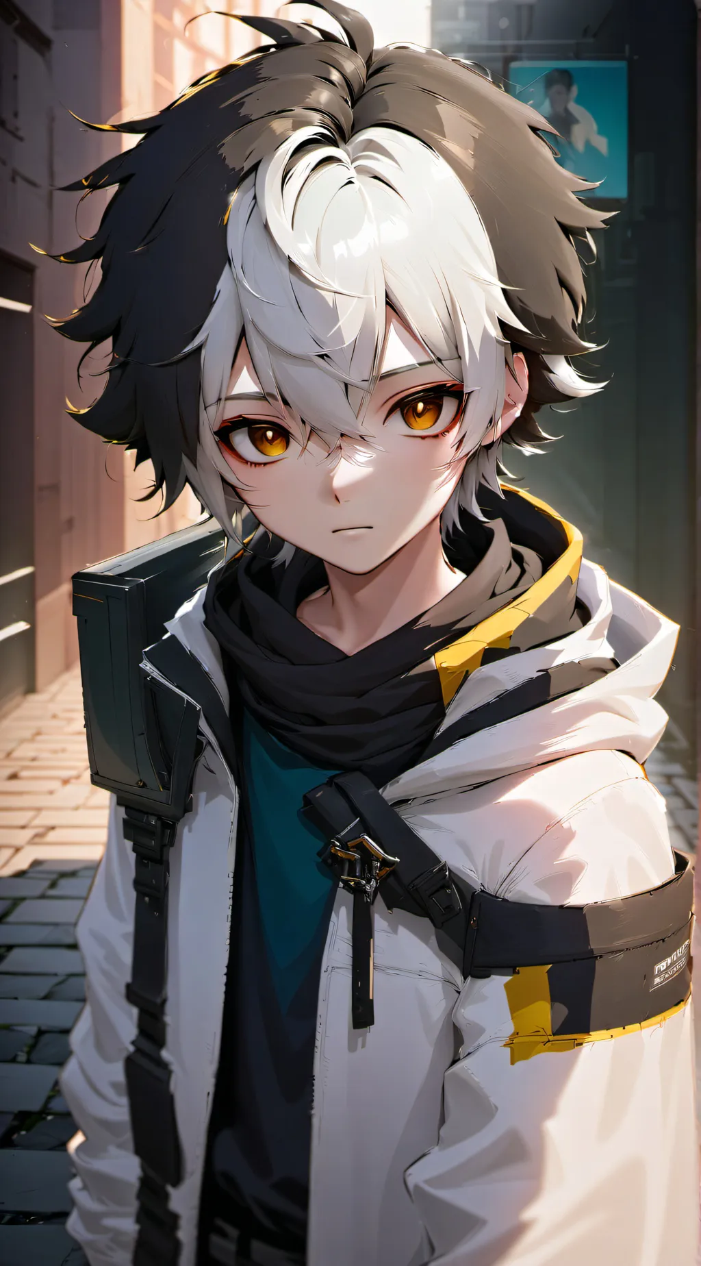 ai character: sakura background