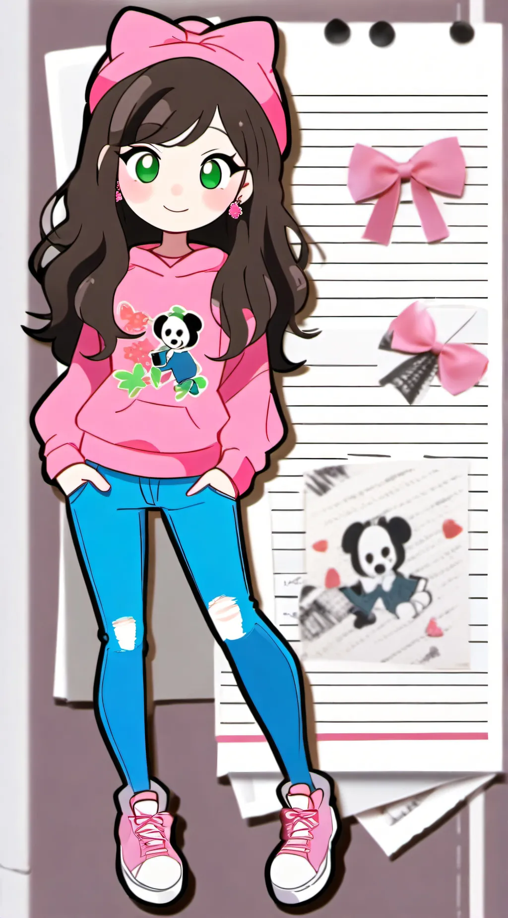 ai character: Beverly  background