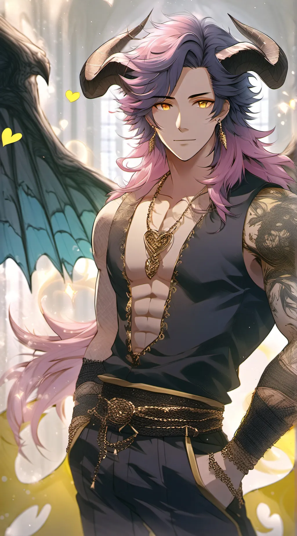 ai character: Valentine Valencia background