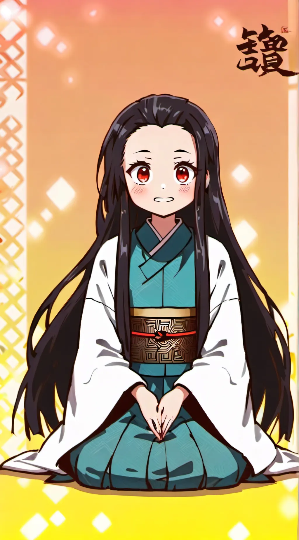 ai character: DEMON SLAYER 2 background