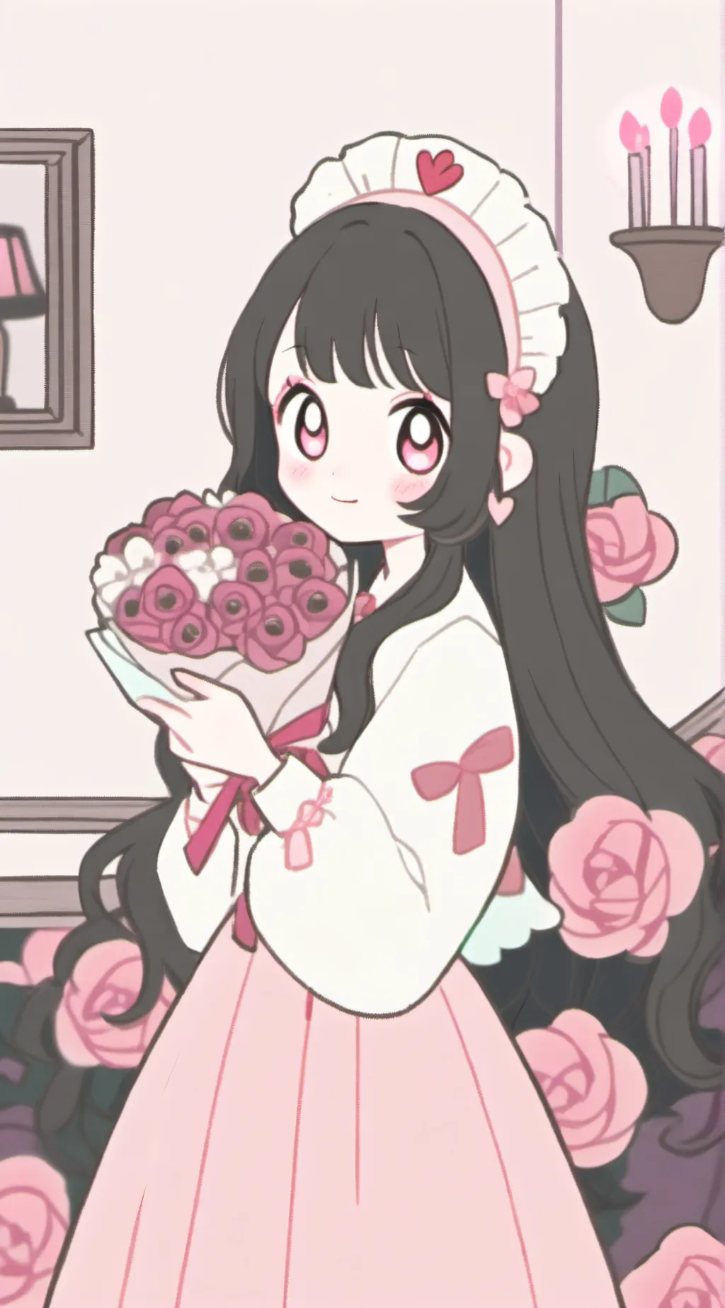 ai character: HaZbIn FaMiLy ♡. background