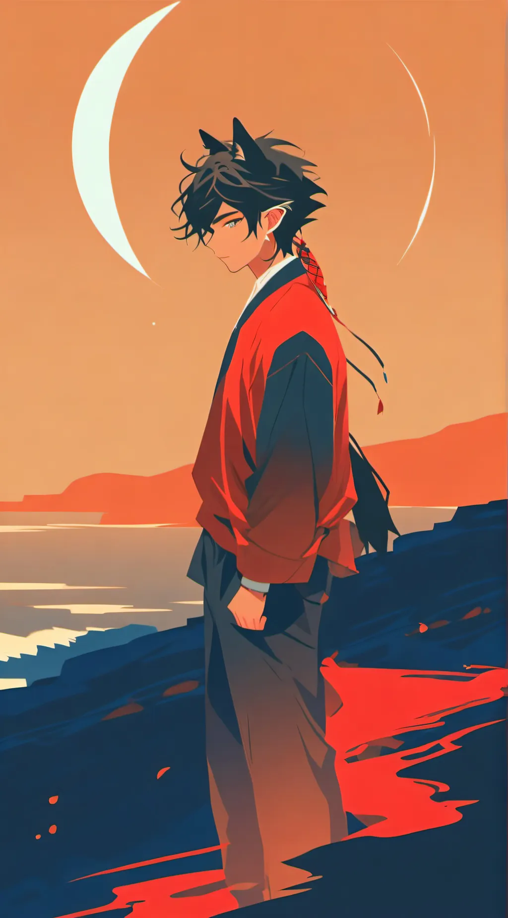 ai character: Balsamic background
