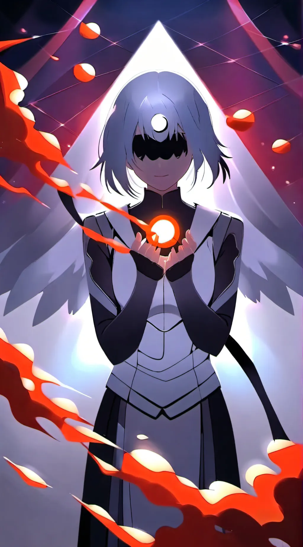 ai character: Demon Emily  background