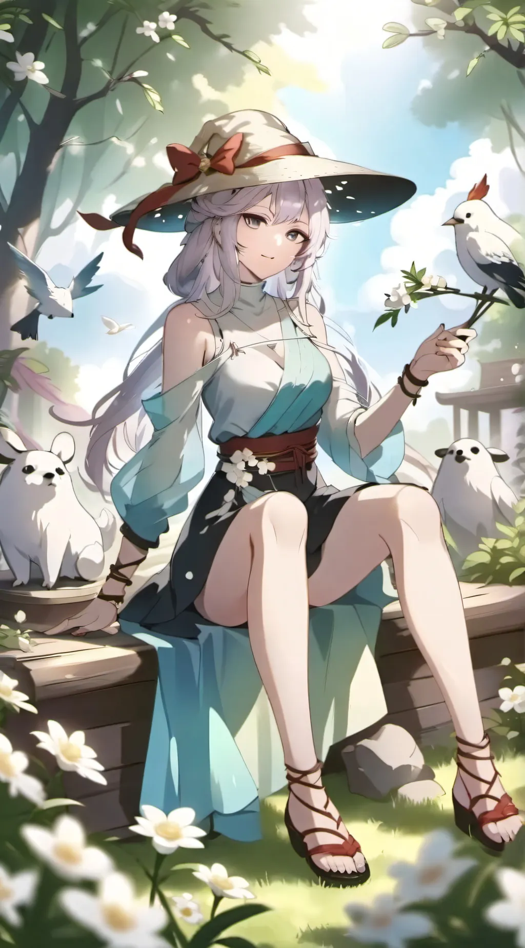 ai character: mommy  background